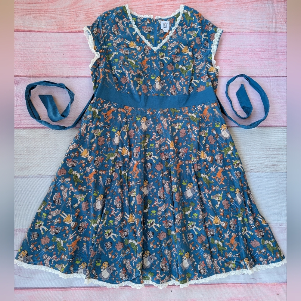 Disney Dress Shop Dress - Toy Story Print 4 2X‎